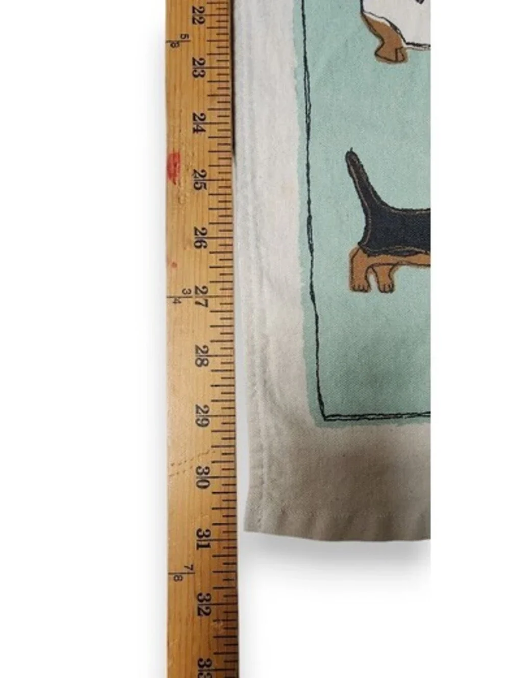 Poppy Treffry Darling Dachshunds Kitchen Towel 100% Unbleached Organic Cotton